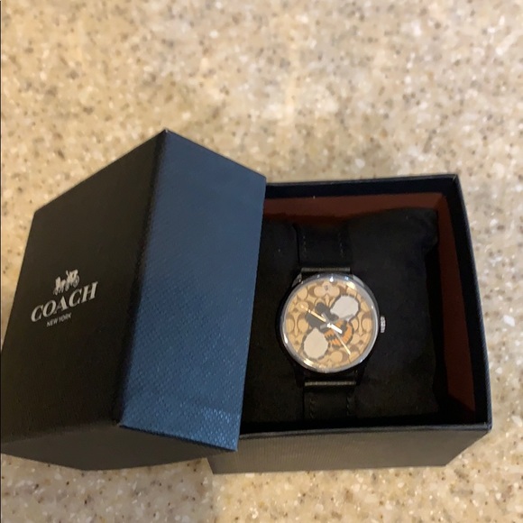 Coach Black Ruby Limited Edition Honey Bee Watch🐝 - Picture 2 of 4